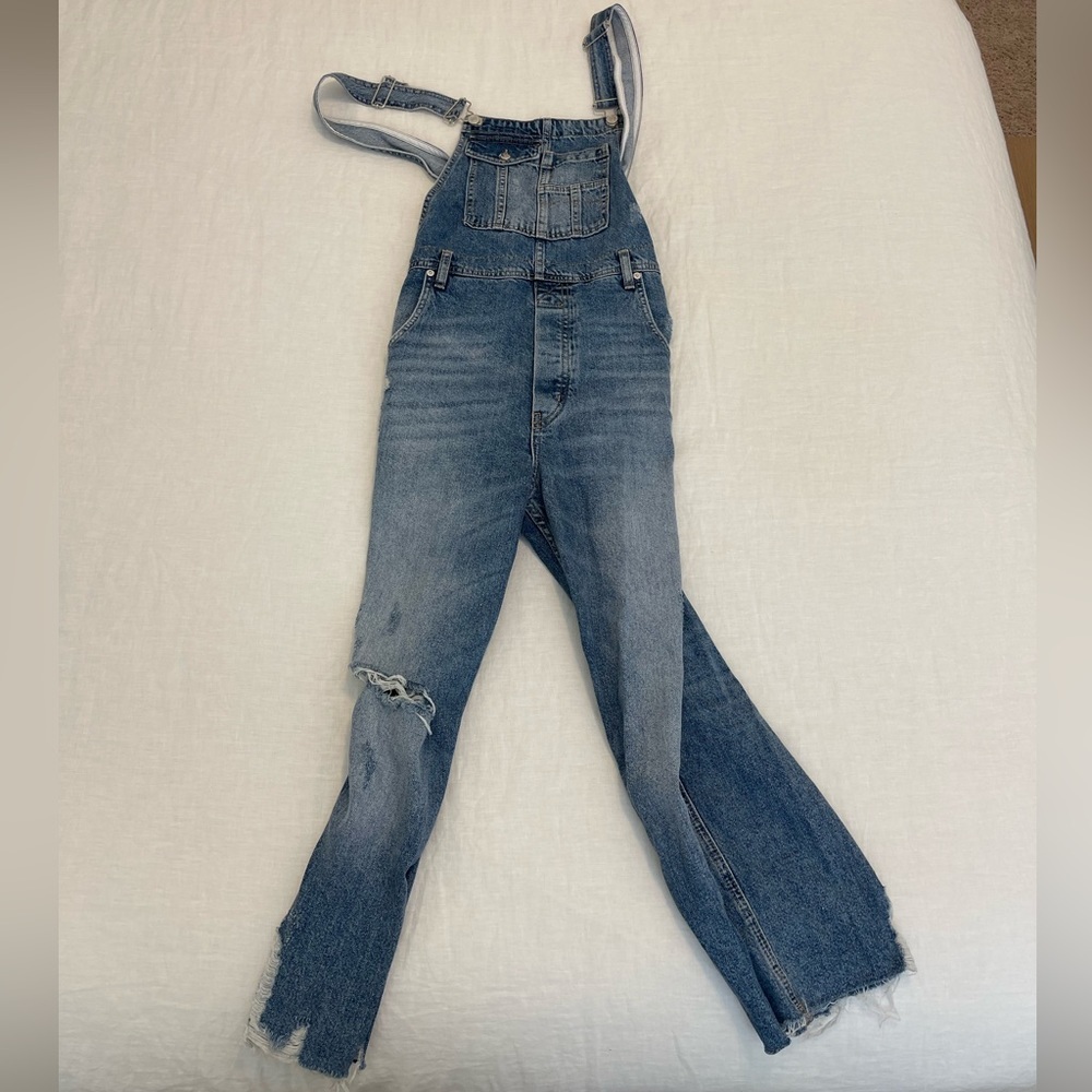 We The Free Denim Overalls Size 27